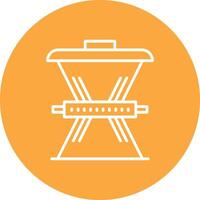 Waste Reduction Line Multi Circle Icon vector