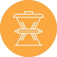 Waste Reduction Line Multi Circle Icon vector