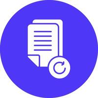 Sprint Glyph Multi Circle Icon vector
