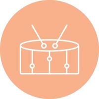 Snare Line Multi Circle Icon vector