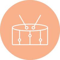 Snare Line Multi Circle Icon vector