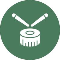 Sushi Glyph Multi Circle Icon vector