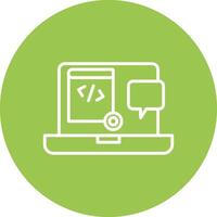 Demo Line Multi Circle Icon vector