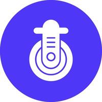 Caster Glyph Multi Circle Icon vector