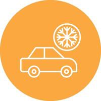 Air Flow Line Multi Circle Icon vector