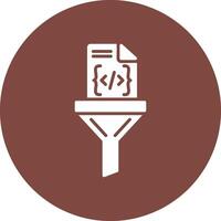 Tools And Utensils Glyph Multi Circle Icon vector