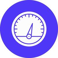 Gauge Glyph Multi Circle Icon vector