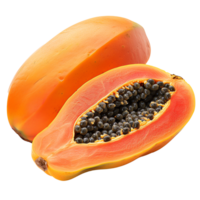 fresh Papaya transparent photo png