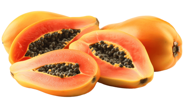 fresco mamão transparente imagem png