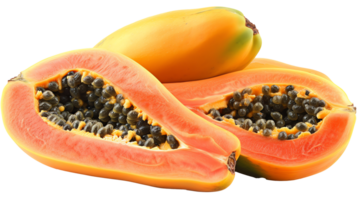 fresh Papayas transparent png