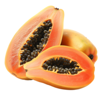 Fresco papaya transparente imagen png