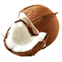 fresco Noce di cocco trasparente png