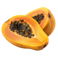 frisch Papaya transparent Bild Bild Foto png