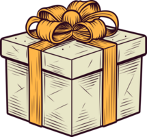 ai Bild von Geschenk Box Clip Art Design Illustration png