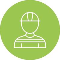Architect Line Multi Circle Icon vector