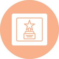 Frame Glyph Multi Circle Icon vector