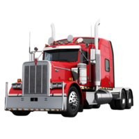 Transportation Vehicle Icon and red semi Truck png