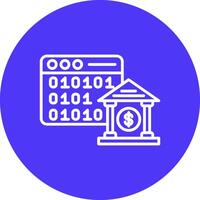 Browser Line Multi Circle Icon vector