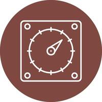 Timer Line Multi Circle Icon vector