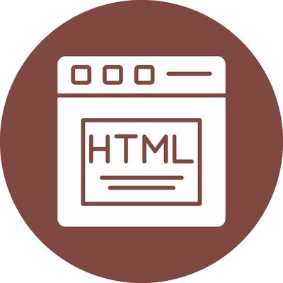 Html Glyph Multi Circle Icon