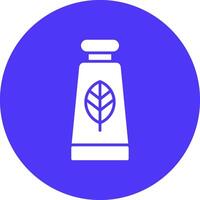 Hand Cream Glyph Multi Circle Icon vector