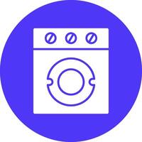 Washer Glyph Multi Circle Icon vector