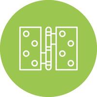 Hinge Line Multi Circle Icon vector