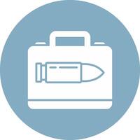 Box Glyph Multi Circle Icon vector