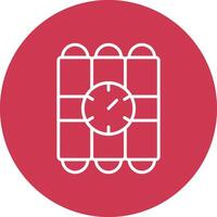 C4 Line Multi Circle Icon vector