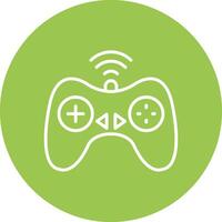 Controller Line Multi Circle Icon vector