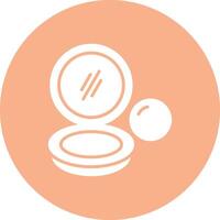 Powder Glyph Multi Circle Icon vector