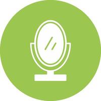 Mirror Glyph Multi Circle Icon vector