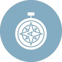 West Glyph Multi Circle Icon vector