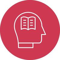 Knowledge Line Multi Circle Icon vector