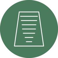 interfaz línea multi circulo icono vector