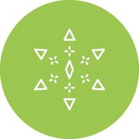 Firework Line Multi Circle Icon vector