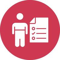 Responsibilaty Glyph Multi Circle Icon vector