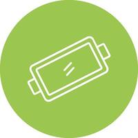 Baking Tray Line Multi Circle Icon vector
