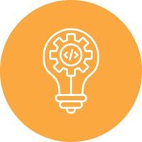 Idea Line Multi Circle Icon vector