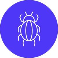 Spider Line Multi Circle Icon vector