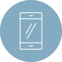 Smartphone Line Multi Circle Icon vector