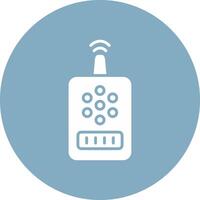 Device Glyph Multi Circle Icon vector