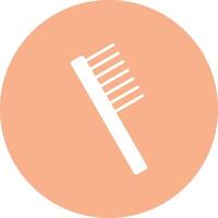 Comb Glyph Multi Circle Icon vector