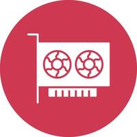 Gpu Glyph Multi Circle Icon vector