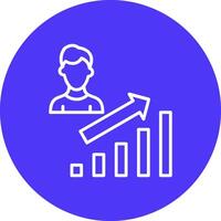 Configure Line Multi Circle Icon vector
