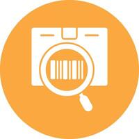 Post Tracking Glyph Multi Circle Icon vector