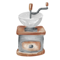 acquerello caffè illustrazione png