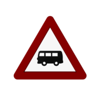 Road Sign 3D render png