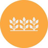 Precision Farming Glyph Multi Circle Icon vector