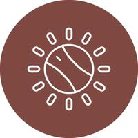 Dial Line Multi Circle Icon vector